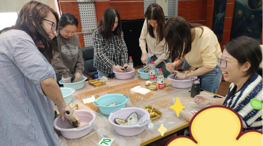 女科技工作者俱乐部举行珍珠手作DIY活动