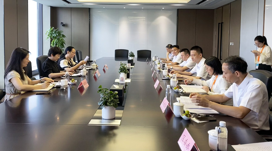 杭州市科协领导到余杭区开展科技创新和主题教育调研
