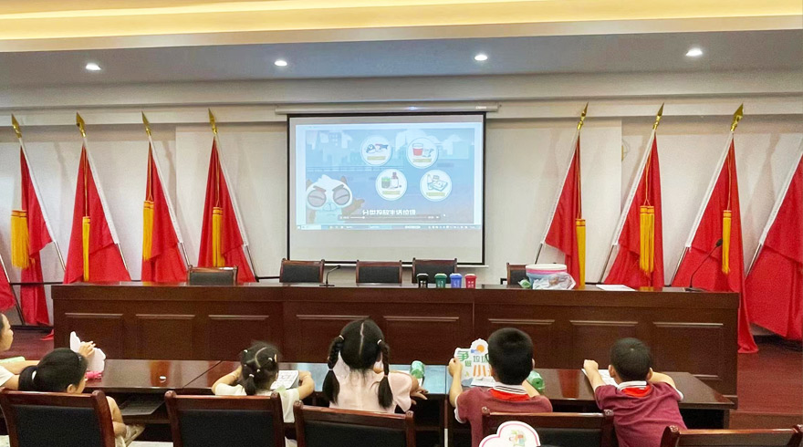 杭州富阳：践行垃圾分类,护航杭州亚运
