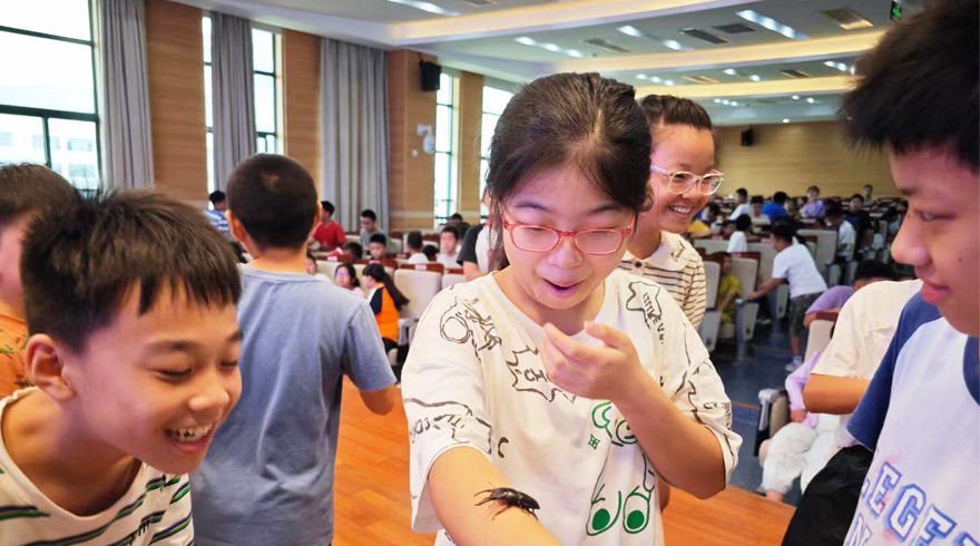 西湖区举办喜迎亚运自然科普进校园活动