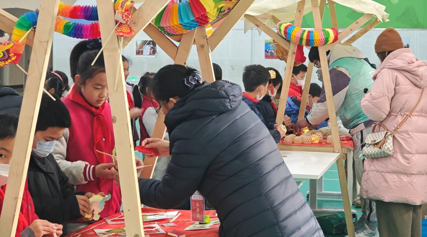 喜迎新春科普市集进校园，上城科普文化蔚然成风